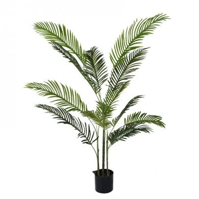 Decorative plant Areca II in a pot Inart green pp H150cm