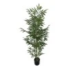 Decorative plant Bamboo in a pot Inart green pp H150cm