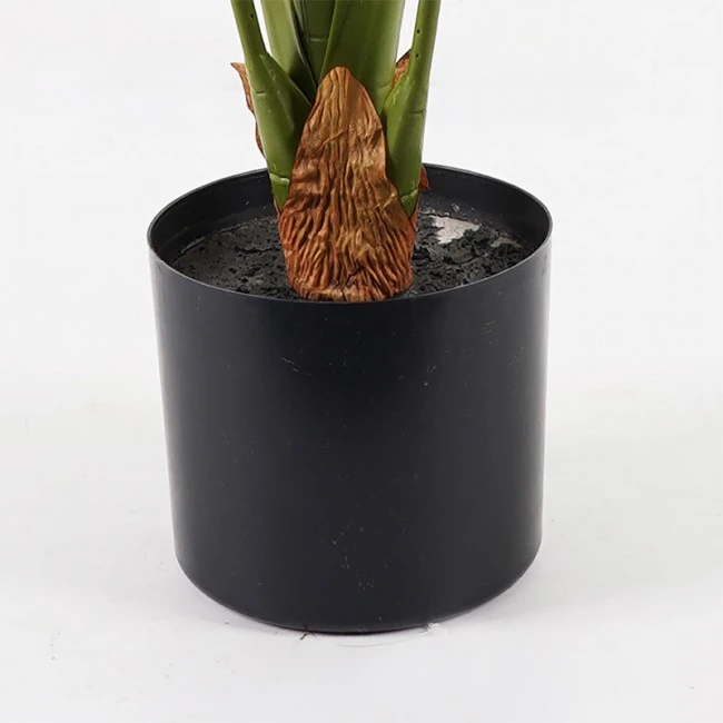 Decorative plant in a pot Alocasia Inart green D90x120cm