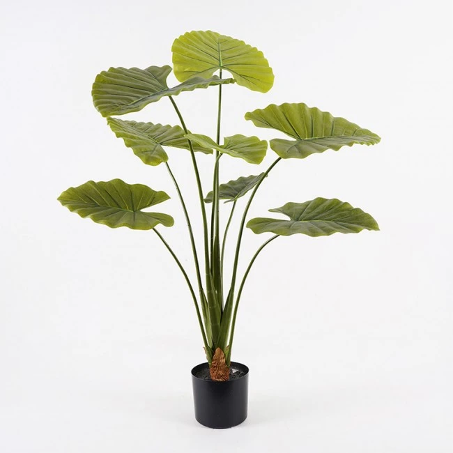 Decorative plant in a pot Alocasia Inart green D90x120cm