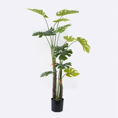 Decorative plant in pot Deliciosa I Inart green D90x160cm