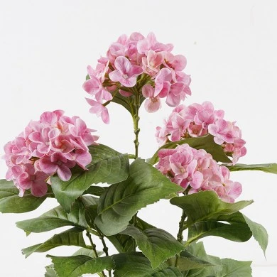 Decorative plant in a pot Hydrangea Inart pink D35x50cm
