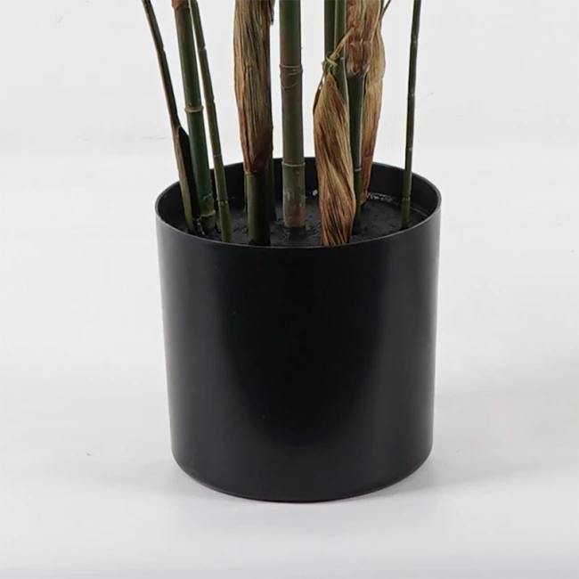 Decorative plant in a pot Kwai Inart green D125x180cm