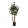 Decorative plant in pot Olia Inart green D52x120cm