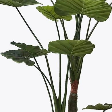 Decorative plant in a pot Taro Plant Inart green D90x180cm