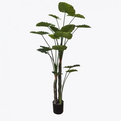 Decorative plant in a pot Taro Plant Inart green D90x180cm