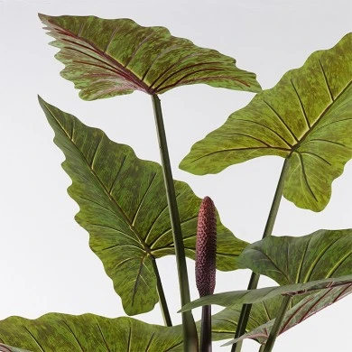 Decorative plant in pot Wentii Inart green D130x180cm