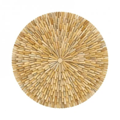 Wall decorative Decofy Inart drift wood in natural color D80x5cm