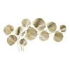 Wall decoration Fleur Inart metal in gold 131x68.5x6cm
