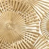 Wall deco Circlie pakoworld golden metal 99x4x71cm
