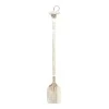 Wall decorative paddle Boon Inart mahogany wood in white-natural color 20χ3x120cm
