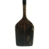 Wall decorative paddle Boon Inart mahogany wood in black-natural color 20χ3x120cm
