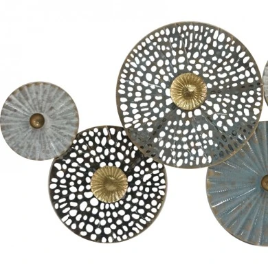 Wall decoration Zoulou Inart metal colorful 99.7x2.5x50.8cm