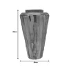 Decorative vase Ualan pakoworld teak wood in natural shade D45x80cm