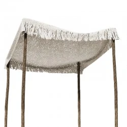 Day bed Roof macrame pakoworld beige 3.8x3m