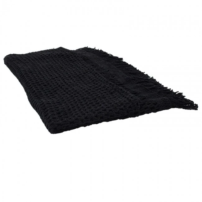 Day bed Roof macrame pakoworld black 3x3m