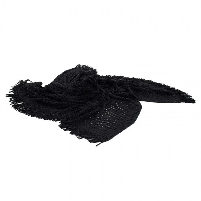 Day bed Roof pakoworld macrame black 4x4m