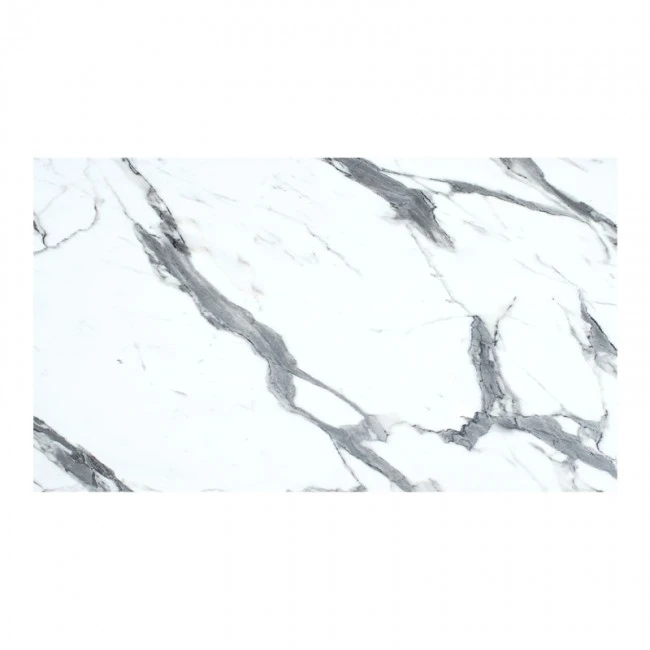 Επιφάνεια τραπεζιού Melody pakoworld HPL λευκό μαρμάρου 69x120εκ πάχους 12mm