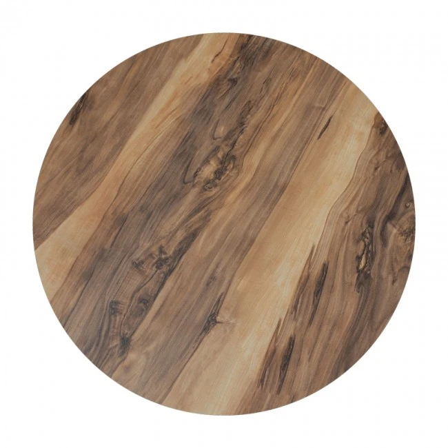 Επιφάνεια τραπεζιού Noble pakoworld HPL καρυδί 60x60εκ πάχους 12mm