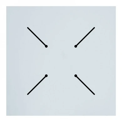 Επιφάνεια τραπεζιού Fervor pakoworld HPL ivory 70x70εκ πάχους 12mm