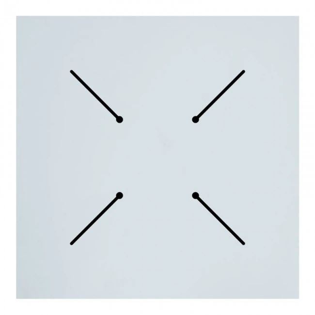 Επιφάνεια τραπεζιού Fervor pakoworld HPL ivory 70x70εκ πάχους 12mm