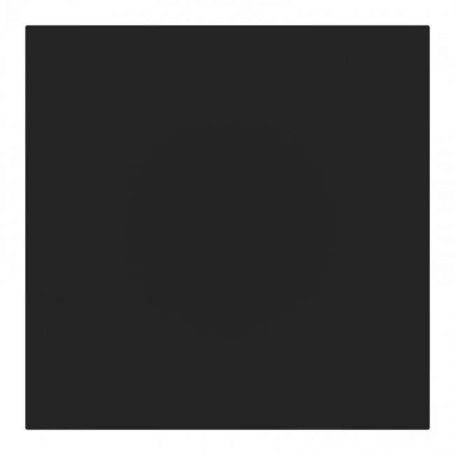 Επιφάνεια τραπεζιού Scenic pakoworld Werzalit μαύρο 80x80εκ πάχους 35mm