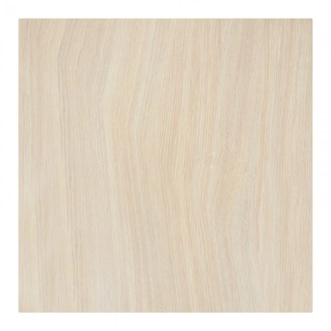 Επιφάνεια τραπεζιού Spritz pakoworld Werzalit φυσικό 80x80εκ πάχους 35mm