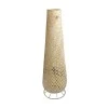 Floor lamp Solian Inart E27 bamboo in natural color D27x96cm