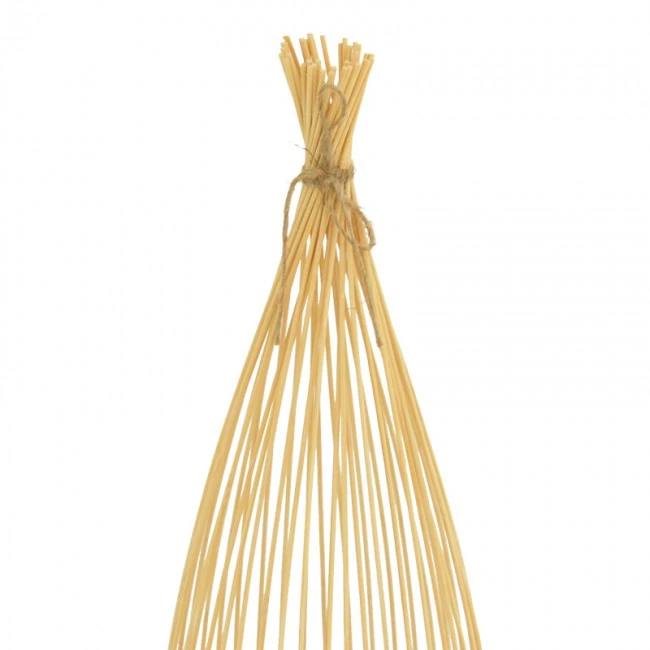 Floor lamp Florance Inart E27 bamboo in natural color D28x100cm