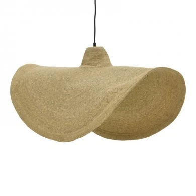 Ceiling lamp Acfen I Inart matting in a natural shade D90x80cm
