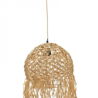 Ceiling lamp Amelon Inart E27 natural Φ40x110cm