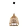 Ceiling light Axien Inart E27  bamboo in natural colorD42χ48cm