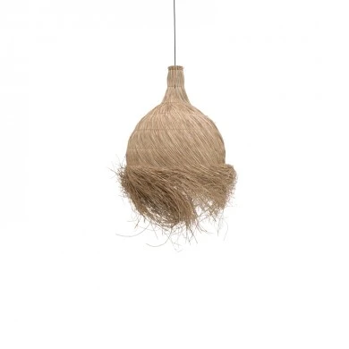 Cazin Inart mendong ceiling lamp in natural shade D60x68cm