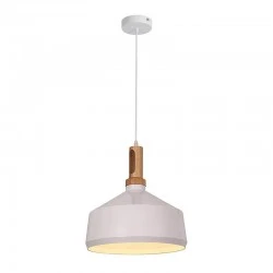 Ceiling lamp Denvel I pakoworld white-gold metal D35x22cm Ceiling lamp Denvel I pakoworld white-gold metal D35x22cm