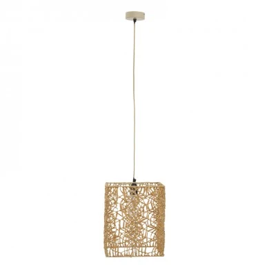 Ceiling lamp Dorotan Inart E27 natural 30x27x110cm