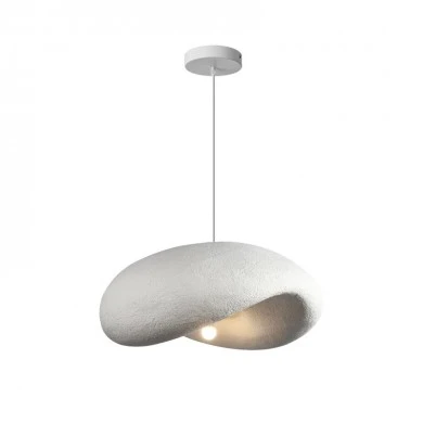Ceiling lamp Ferecon pakoworld E27 white ps D45x25cm