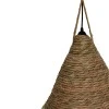 GeGeole Inart jute ceiling lamp in natural shade Φ30x84cm
