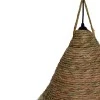 Geole Inart jute ceiling lamp in natural shade Φ60x94cm