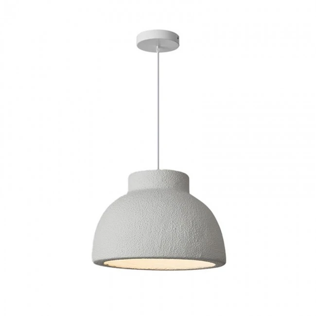 Ceiling lamp Jenila pakoworld E27 white ps D30x20cm