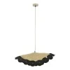 Ceiling lamp Kono Inart natural-black D70x100cm