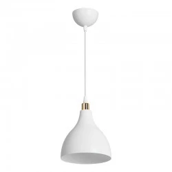 Ceiling light Lofty pakoworld Ε27 white D18x22cm