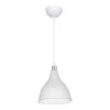 Ceiling light Orazio pakoworld Ε27 clear-white D18.5x56cm