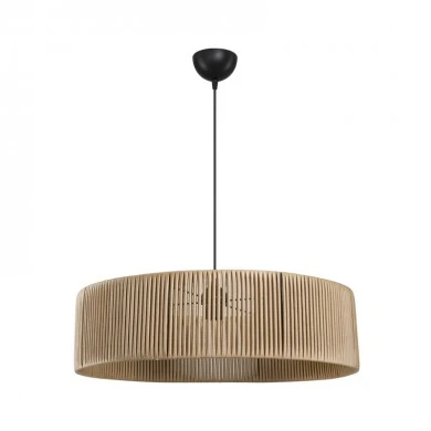 Tebaha pakoworld single-light ceiling lamp E27  in natural shade Φ55x20cm