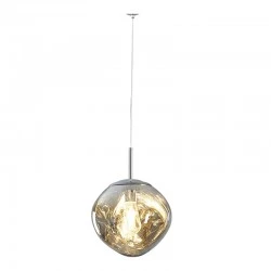 Ceiling light Umuco pakoworld E27 in silver color D38x60cm Ceiling light Umuco pakoworld E27 in silver color D38x60cm