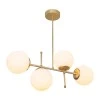 Ceiling light PWL-1128 pakoworld Ε27 golden 70x20x65cm