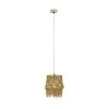 Ceiling lamp Rapom Inart E27 natural D25x95cm