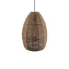 Ceiling light Ropal Inart E27 rope in natural color D29x40cm