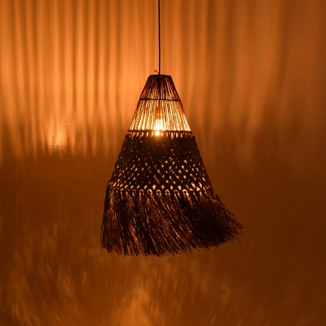 Vajem Inart mendong ceiling lamp in natural shade 50x50x70cm