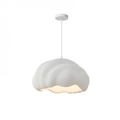 Ceiling lamp Vomber pakoworld E27 white ps D52x28cm