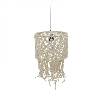 Ceiling lamp Zelian Inart E27 natural Φ25x100cm